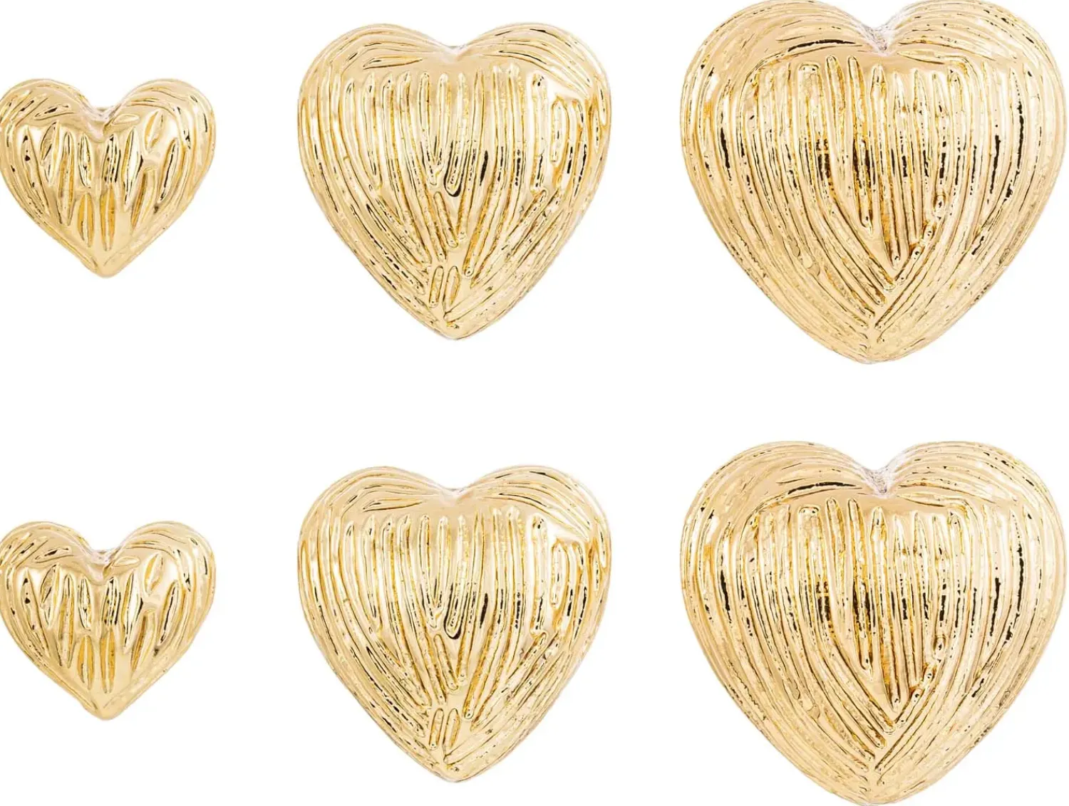 Hot Bijou Brigitte Set di orecchini a perno - Love Trio