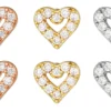 Online Bijou Brigitte Set di orecchini a perno - Love Vibe