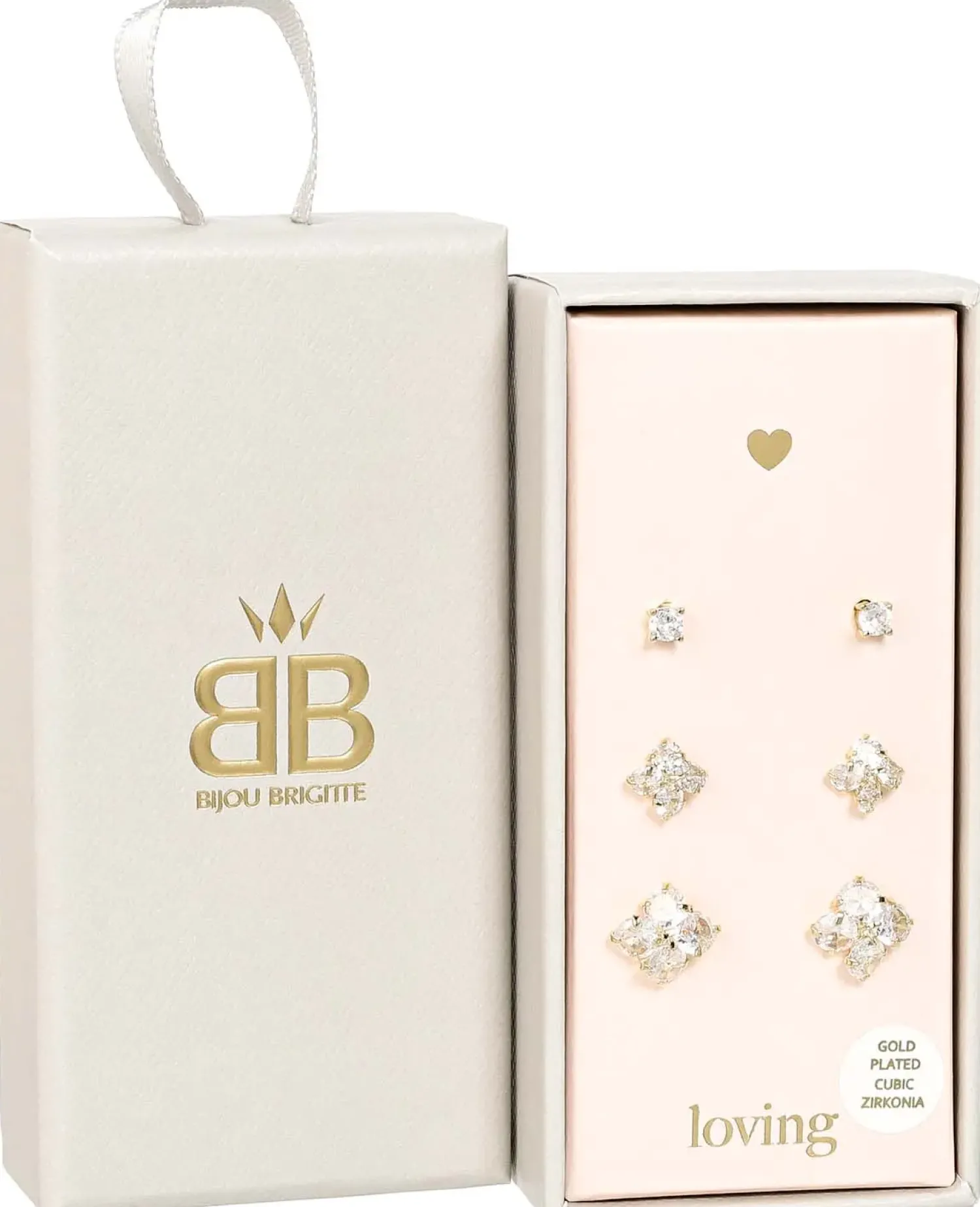 Outlet Bijou Brigitte Set di orecchini a perno - Luxe Spark