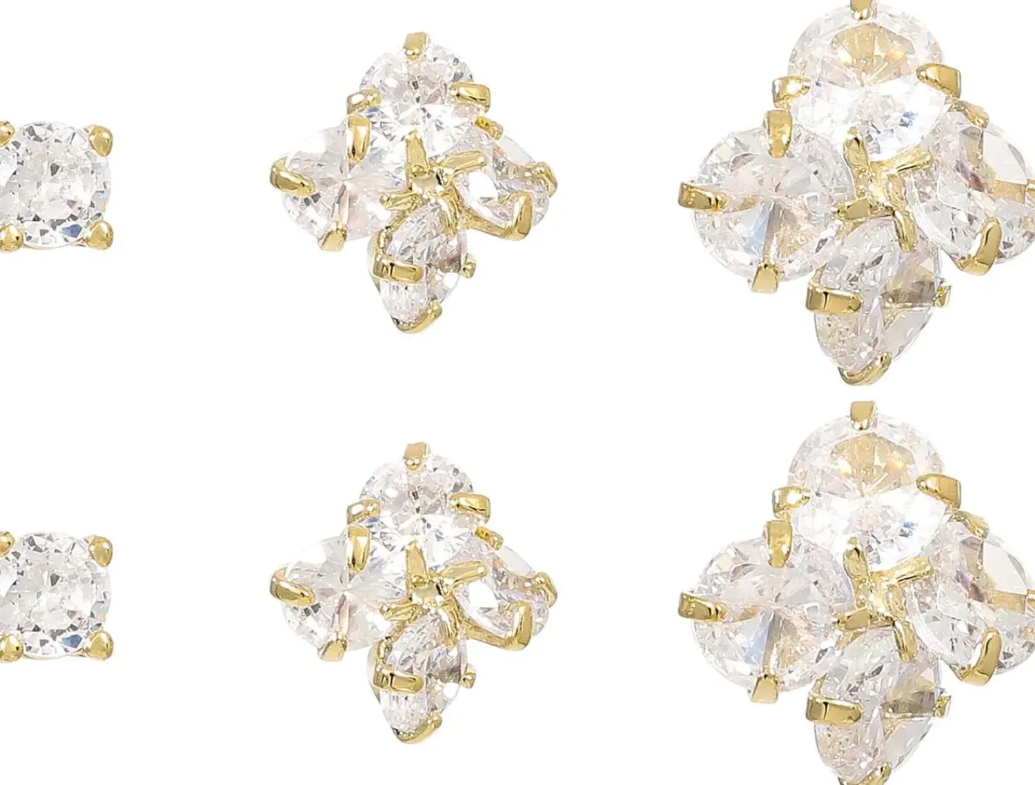 Outlet Bijou Brigitte Set di orecchini a perno - Luxe Spark