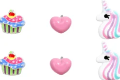 Discount Bijou Brigitte Set di orecchini a perno per bambini - Pink Charms