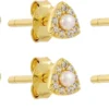 Online Bijou Brigitte Set di orecchini a perno - Sparkly Trio