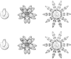 New Bijou Brigitte Set di orecchini a perno - Wonderful Flowers
