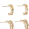 Online Bijou Brigitte Set di orecchini - Golden Chic