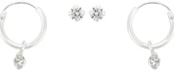 Hot Bijou Brigitte Set di orecchini - Hanging Zirconia