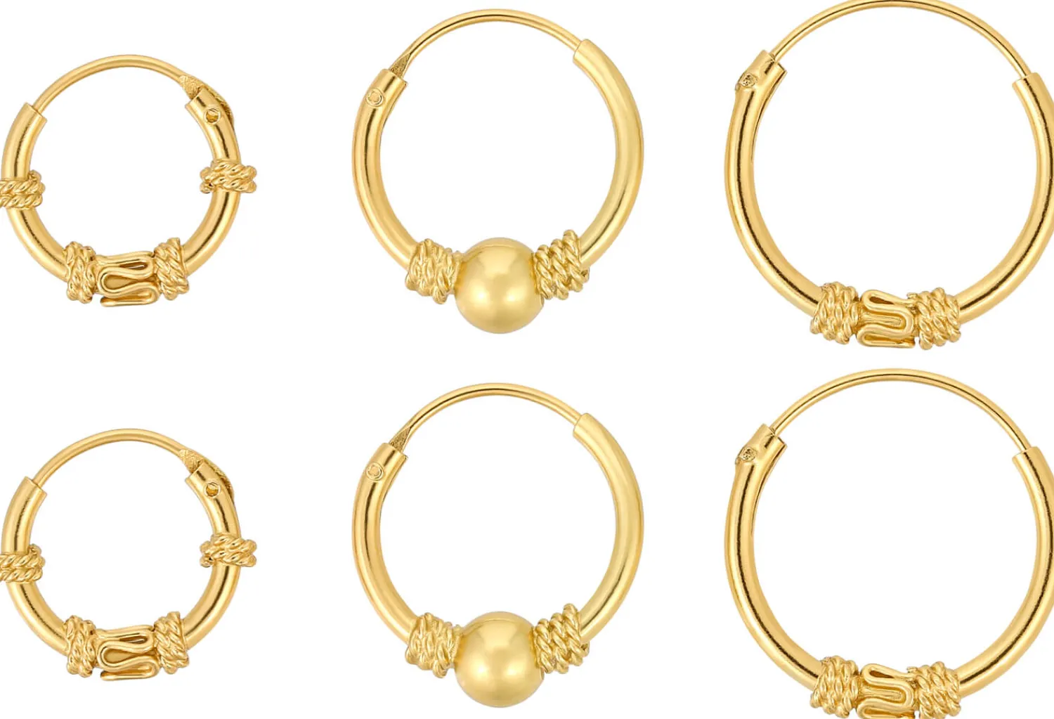 New Bijou Brigitte Set di orecchini - Mystic Gold
