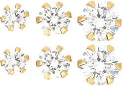 Online Bijou Brigitte Set di orecchini - Shining Cubic