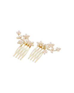 Clearance Bijou Brigitte Set di pettini - Sparkling Bloom