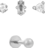 Bijou Brigitte Set di piercing - Cubic Variety