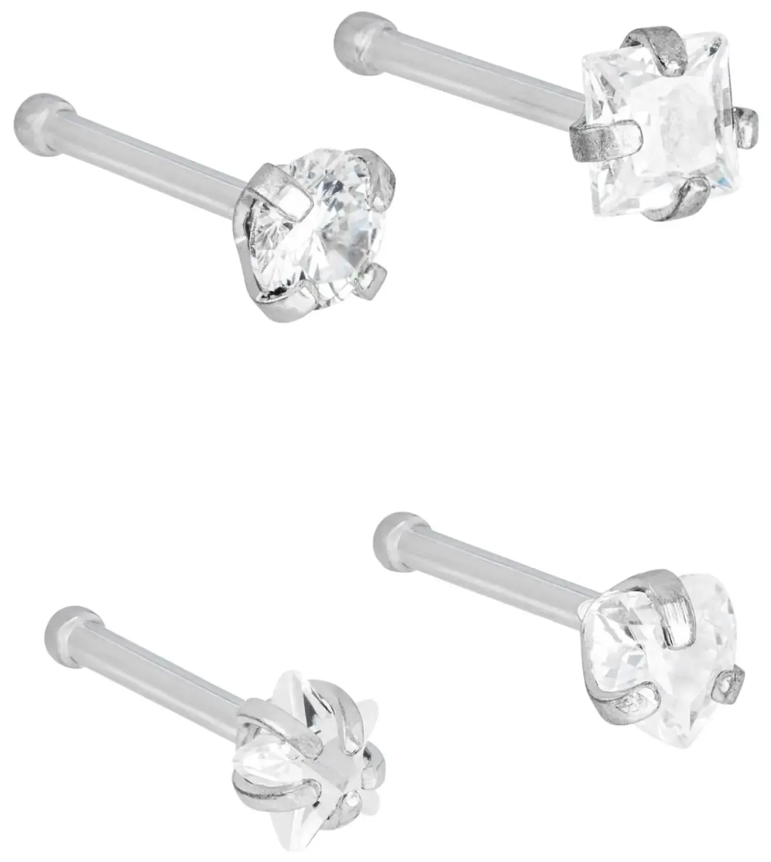 Best Bijou Brigitte Set di piercing - Sparkly Nose