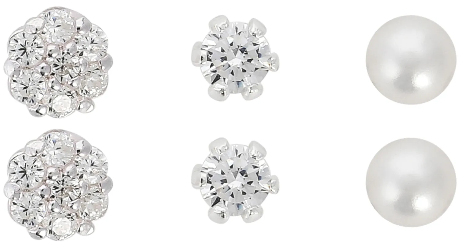 Outlet Bijou Brigitte Set orecchini a perno - Glamour Flower