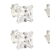 New Bijou Brigitte Set orecchini a perno - Silver Shine