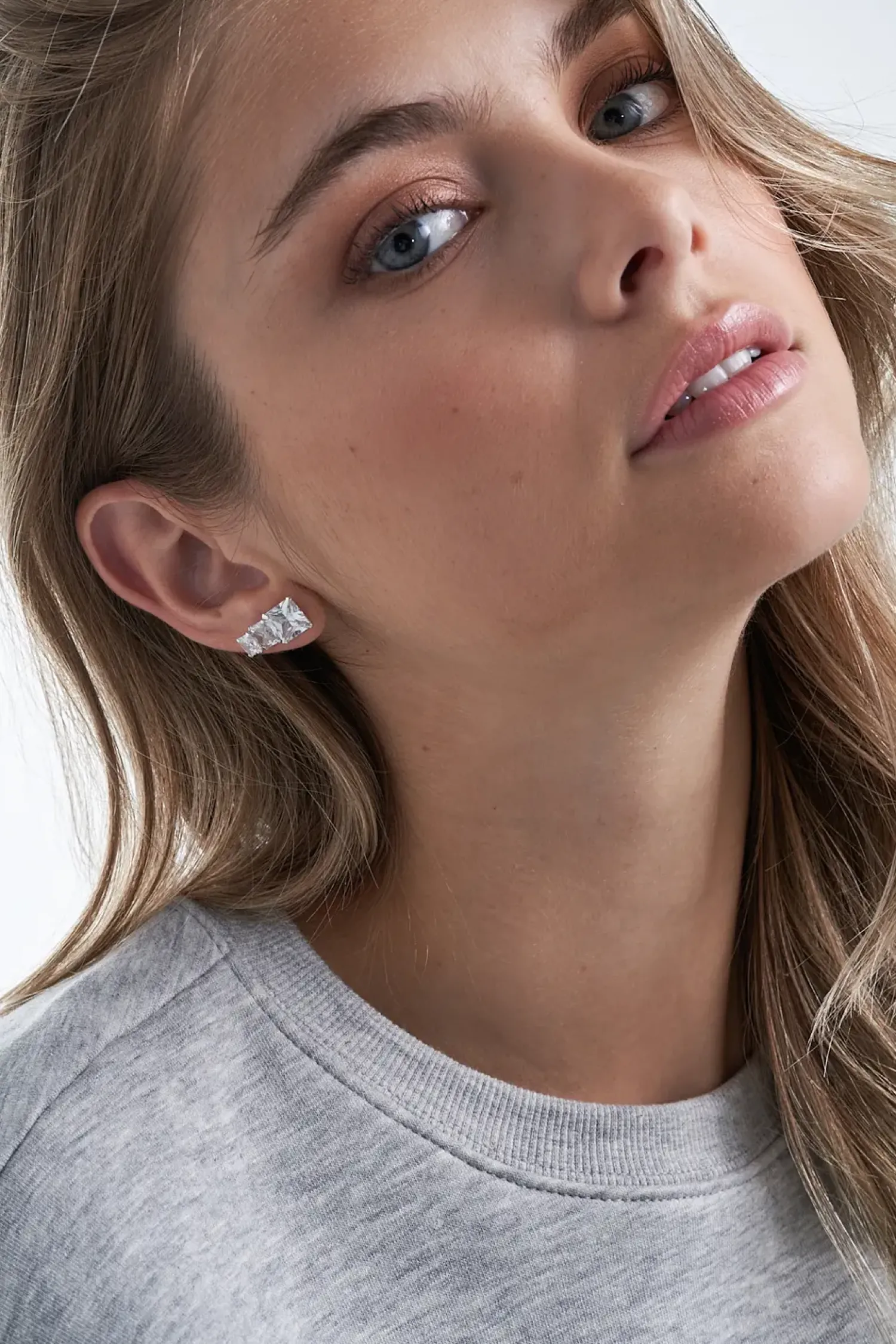 New Bijou Brigitte Set orecchini a perno - Silver Shine