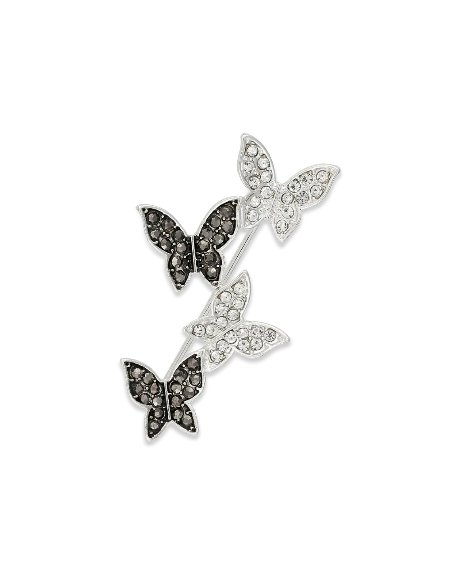 Online Bijou Brigitte Spilla - Silver Butterfly